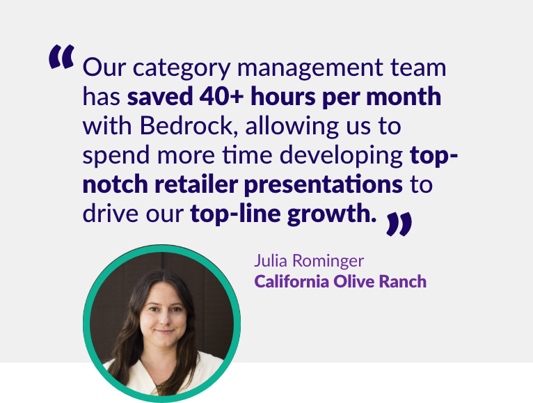 bedrock_analytics_julia_rominger@2x customer testimonial